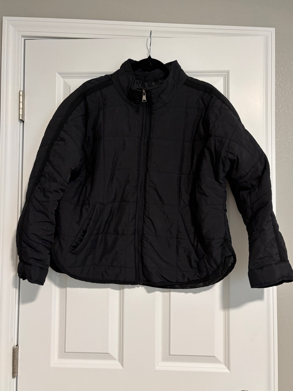 DICTIONARY Black Puffer Jacket “FP Movement Pippa Puffer”